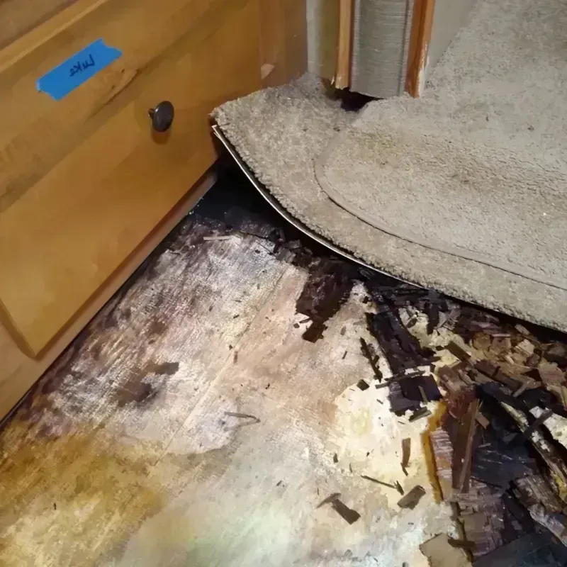 Wood Floor Water Damage in Atlantic City, NJ